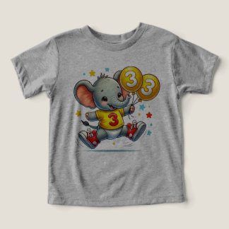 Große Drei Feier: Elefant mit Balloons