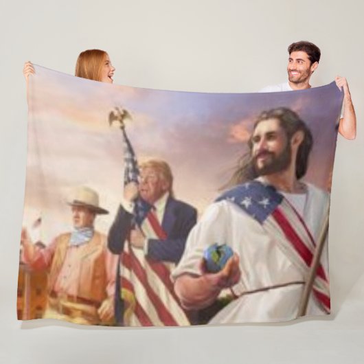 GROSSE DREI FLEECEDECKE (Beispiel)