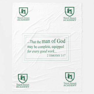 Große dritte Straßen-HochschulFleece-Decke Fleecedecke