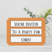 Große Druckeinladung Diamant Serienvorlage Einladung (Stehend Vorderseite)