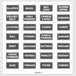 Große Druckfarben mit hohem Kontrast Visueller Gew Aufkleber