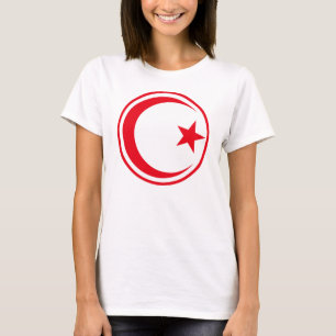 GROSSE DRUCKROUNdel der tunesischen Luftwaffe T-Shirt