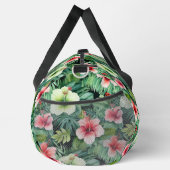 Große Duffel-Tasche Tropenpapier Duffle Bag (Rechts)