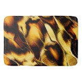 Große Dünen in gebranntem goldfarbenem oder gelbor Badematte (Vorderseite)