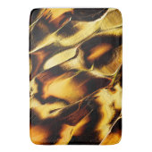 Große Dünen in gebranntem goldfarbenem oder gelbor Badematte (Vorderseite Vertikal)