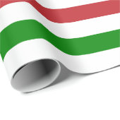 Große dunkelrote, grüne und weiße Streifen Geschenkpapier (Rolleneckpunkt)