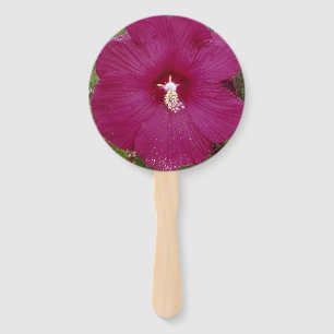 große dunkelrote Hibiskus-Blume Fächer
