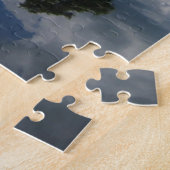 Große dunkle Sumpflandschaft North Carolina Puzzle (Seite)