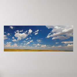 Große Ebene in South Dakota im Sommer Poster