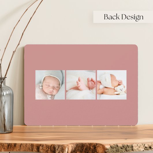 Große Einführung | Ankündigung von Foto zur Geburt