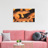 Große Eisenketten aus Schiffsanker Leinwanddruck (Insitu (Wohnzimmer))