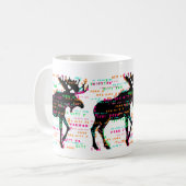 Große Elch-Tasse Park City Kaffeetasse (Vorderseite Links)