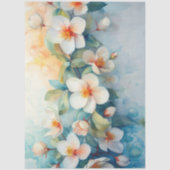 Große elegante Jasmine Decoupage Seidenpapier (Vorderseite)