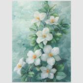 Große elegante Jasmine Decoupage Seidenpapier (Vorderseite)