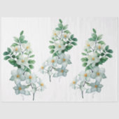 Große elegante Jasmine Decoupage Seidenpapier (Vorderseite)