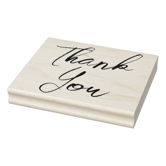 Große elegante Skripte Vielen Dank Gummistempel (Stempel)