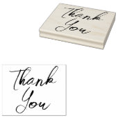 Große elegante Skripte Vielen Dank Gummistempel (Stempel)