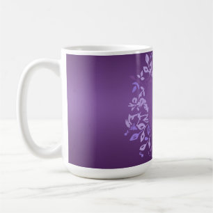 Große elektrische Violett Rose Weihnachtsfest Tea Kaffeetasse