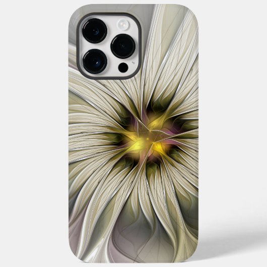 Große Elfenbeinküste, Abstrakte Moderne Fraktal Ku Case-Mate iPhone Hülle (Rückseite)