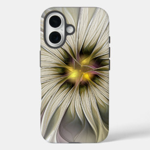 Große Elfenbeinküste, Abstrakte Moderne Fraktal Ku iPhone 16 Hülle