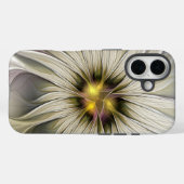 Große Elfenbeinküste, Abstrakte Moderne Fraktal Ku Case-Mate iPhone Hülle (Rückseite (Horizontal))