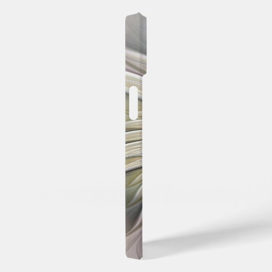 Große Elfenbeinküste, Abstrakte Moderne Fraktal Ku Case-Mate iPhone Hülle (Rückseite / Rechts)