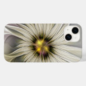 Große Elfenbeinküste, Abstrakte Moderne Fraktal Ku Case-Mate iPhone Hülle (Rückseite (Horizontal))