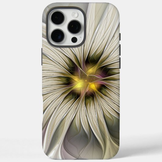 Große Elfenbeinküste, Abstrakte Moderne Fraktal Ku Case-Mate iPhone Hülle (Rückseite)