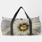 Große Elfenbeinküste, Abstrakte Moderne Fraktal Ku Duffle Bag (Rückseite)