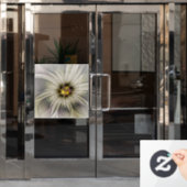 Große Elfenbeinküste, Abstrakte Moderne Fraktal Ku Fensteraufkleber (Büro Tür)