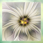 Große Elfenbeinküste, Abstrakte Moderne Fraktal Ku Fensteraufkleber (Blatt 3)