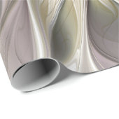 Große Elfenbeinküste, Abstrakte Moderne Fraktal Ku Geschenkpapier (Rolleneckpunkt)