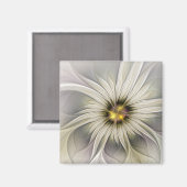 Große Elfenbeinküste, Abstrakte Moderne Fraktal Ku Magnet (Vorderseite/Rückseite)