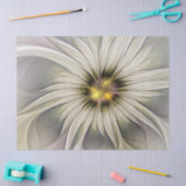 Große Elfenbeinküste, Abstrakte Moderne Fraktal Ku Seidenpapier (Basteln)