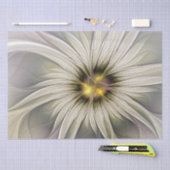 Große Elfenbeinküste, Abstrakte Moderne Fraktal Ku Seidenpapier (Handwerk)