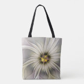 Große Elfenbeinküste, Abstrakte Moderne Fraktal Ku Tasche (Rückseite)