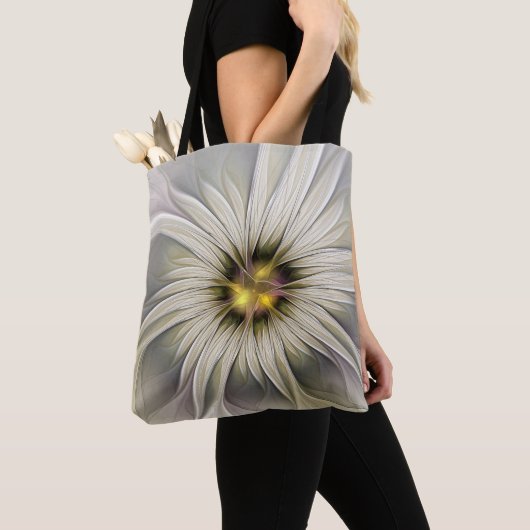 Große Elfenbeinküste, Abstrakte Moderne Fraktal Ku Tasche (Von Nahem)