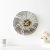 Große Elfenbeinküste, Abstrakte Moderne Fraktal Ku Wanduhr (Zuhause)