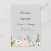 Große Empfang Begleitkarte (Vorderseite)