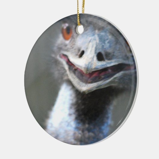 Große Emu-Verzierung Keramik Ornament (Links)