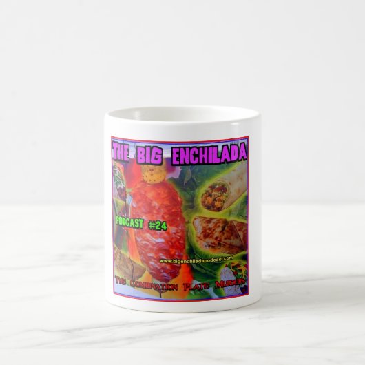 Große Enchiladapodcast-Tasse Kaffeetasse (Mittel)