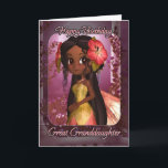Große - Enkelin Geburtstags-Karte - niedliche rosa Karte<br><div class="desc">Große - Enkelin Geburtstags-Karte - niedliche rosa Fee</div>