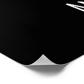 Große Ente und Hensome Funny Animal Pub Dark BG Poster (Ecke)