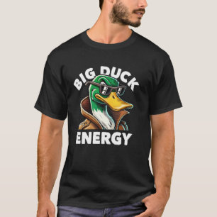 Große Enten Energie Glückliche Enten Stockenten Li T-Shirt