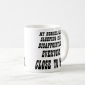 Große Enttäuschung Funny Mug Kaffeetasse (VorderseiteRechts)