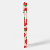 Große Erdbeeren-Fall für Wasserfarben-Fall iPhone Case-Mate iPhone Hülle (Rückseite / Links)