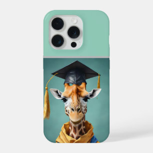 Große Erfolge: Der Abschluss eines Giraffen, iPhone 15 Pro Hülle