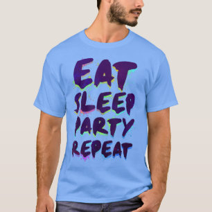 Große Erklärung Alkohol Party Motivation T-Shirt