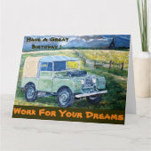 Große Ermutigung/Geburtskarte Karte (Vorderseite)