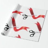 Große Eröffnungs-Feierlichkeiten Scheren Schneiden Geschenkpapier (Ungerollt)